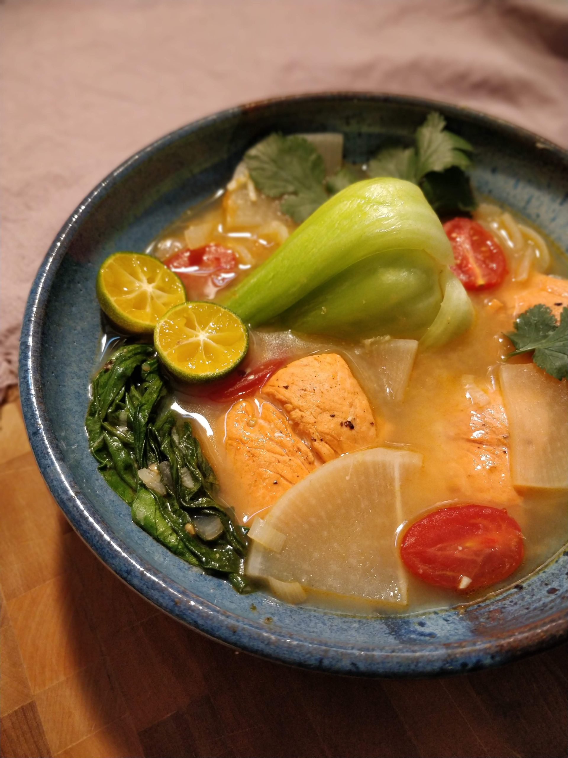 Salmon Miso Sinigang (Sinigang na Salmon sa Miso) — Joëlle Gaudet